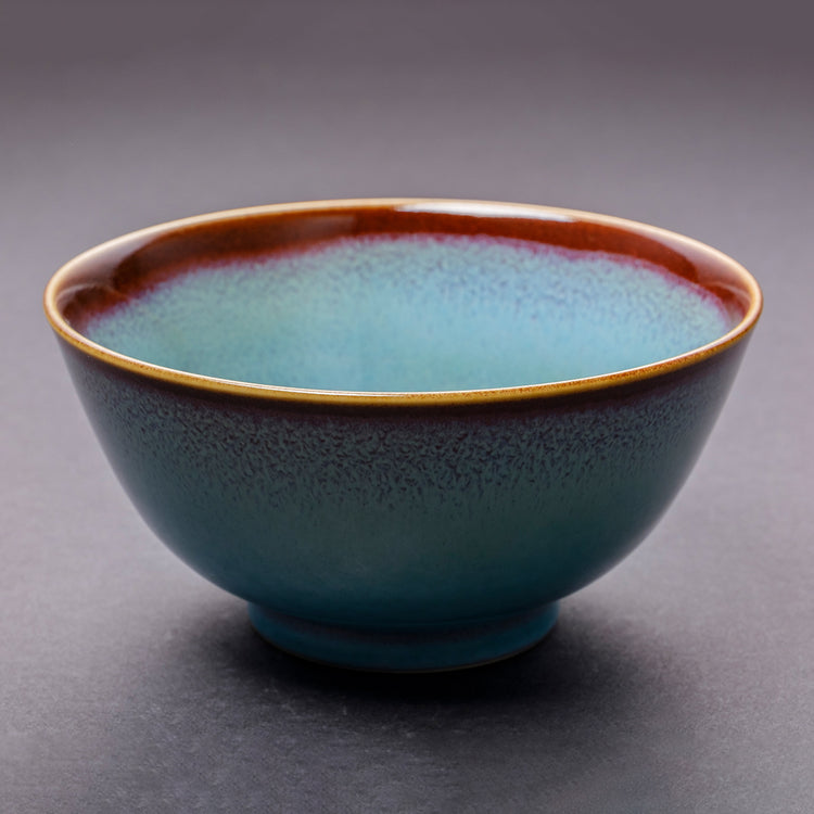 Shinsya Tenmoku Soup Bowl (Blue)