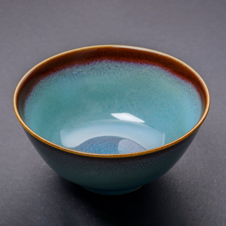 Shinsya Tenmoku Soup Bowl (Blue)