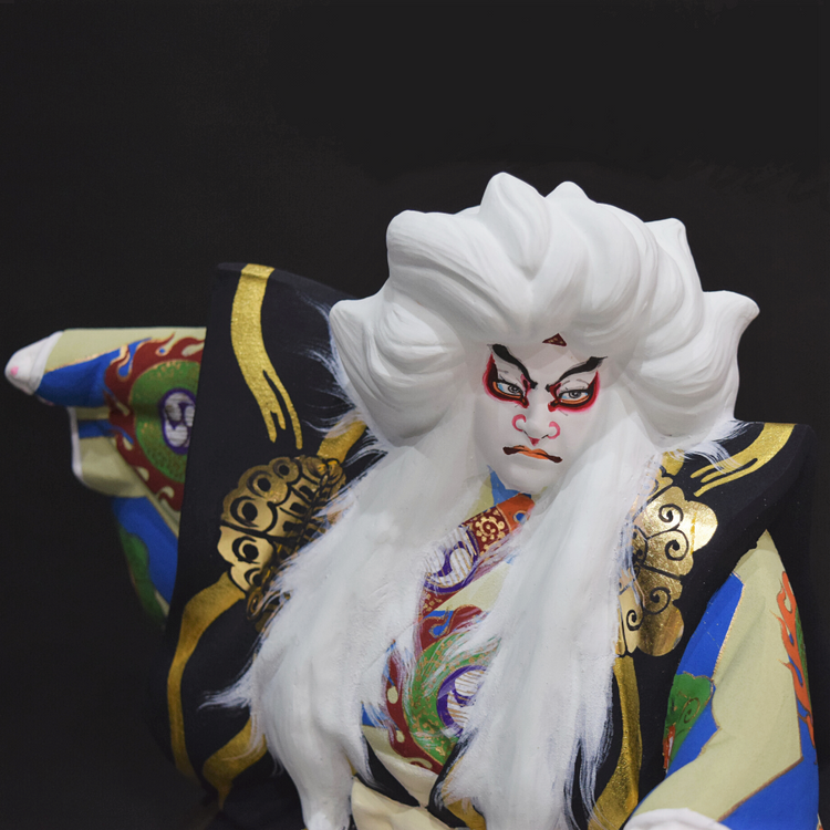 鏡獅子(新)- 博多人偶