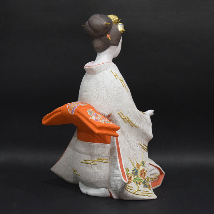 Tencha(Making tea) - Hakata Doll