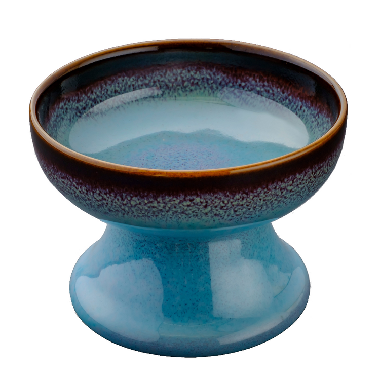 ORIGINAL Shinsya Tenmoku Cat Food Bowl (Blue)