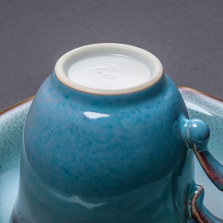 Shinsya Tenmoku Coffee Cup (Blue)