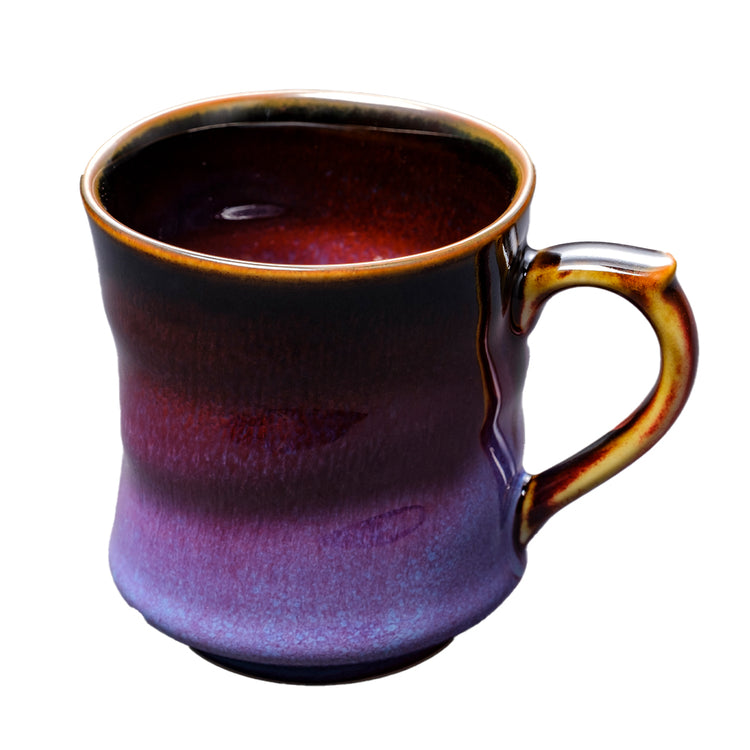 Shinsya Tenmoku Shaped Mug (Purple)