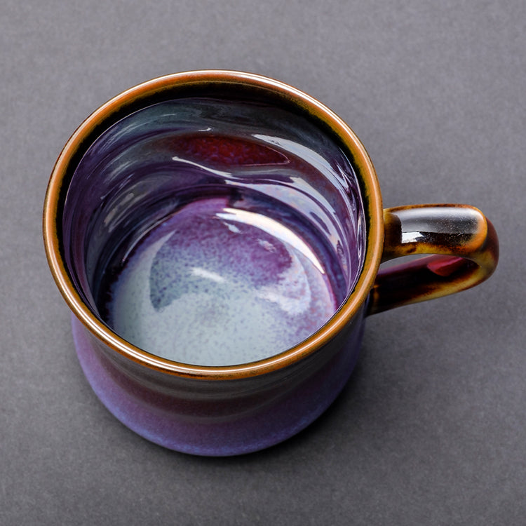 Shinsya Tenmoku Shaped Mug (Purple)