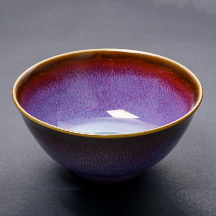 Shinsya Tenmoku Soup Bowl (Purple)