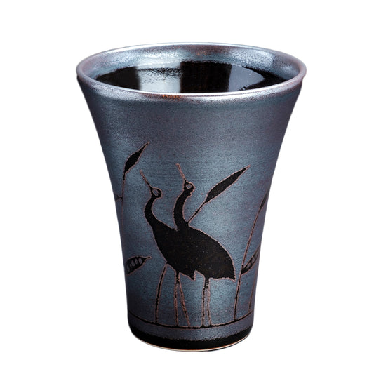 Tenmoku Ginsai Free Cup (Heron)